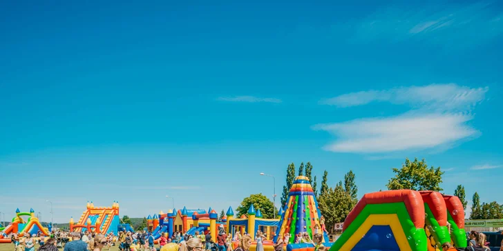 Vstupenka na dětský festival Fesťáček: Fíha Tralala i skákací hrady a animátoři