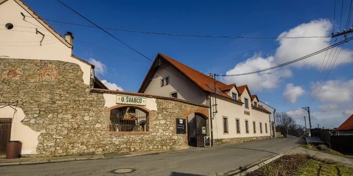 Pohodový pobyt se snídaněmi či polopenzí ve středním Povltaví