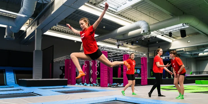 Zábavní park Toboga Jump! plný skákání a atrakcí pro malé i velké