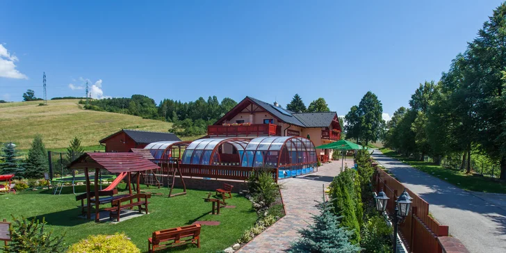 Pobyt v oblíbeném penzionu Motýľ*** u Bešeňové s polopenzí, wellness a množstvím aktivit