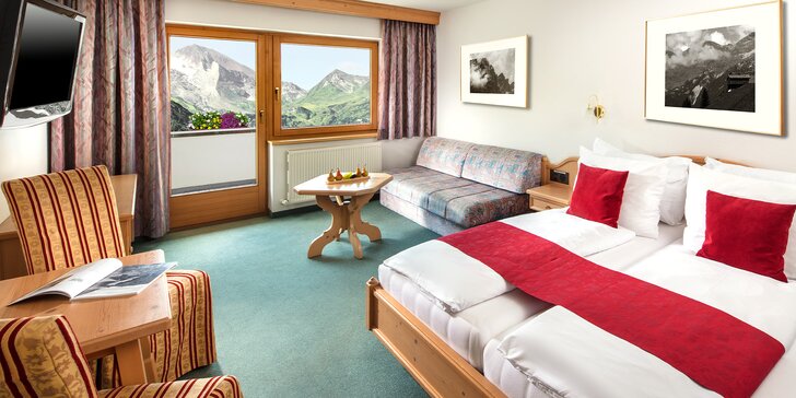 Relax v Tyrolsku: hotel kousek od ledovce Hintertux, polopenze a wellness
