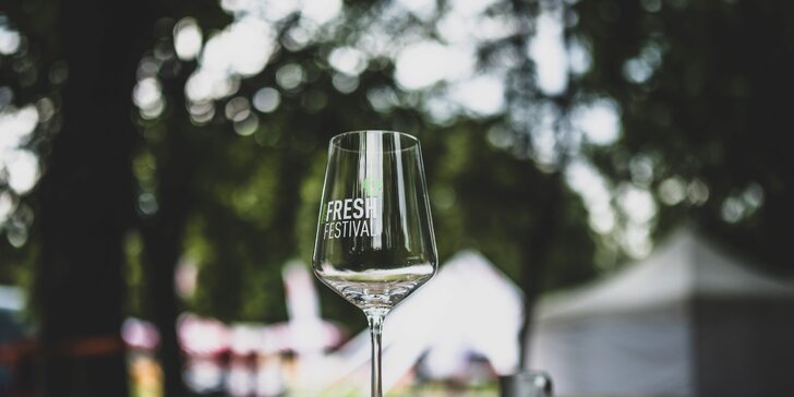 Dvoudenní vstup na Prima FRESH Festival a festivalová sklenička pro 1 či 2 osoby
