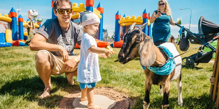 Vstupenka na dětský festival Fesťáček: Fíha Tralala i skákací hrady a animátoři