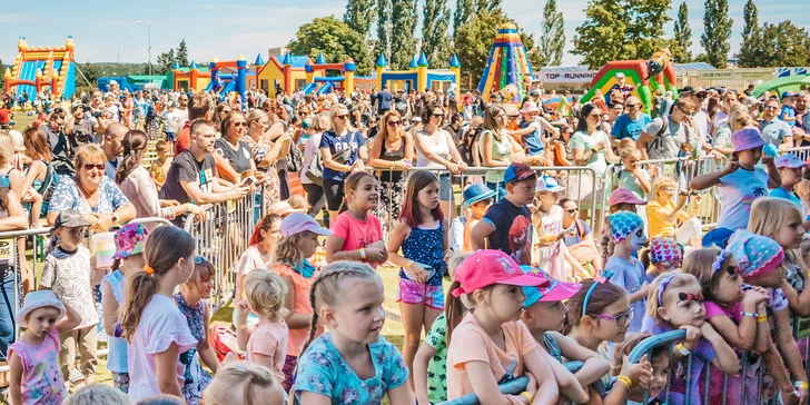 Vstupenka na dětský festival Fesťáček: Fíha Tralala i skákací hrady a animátoři