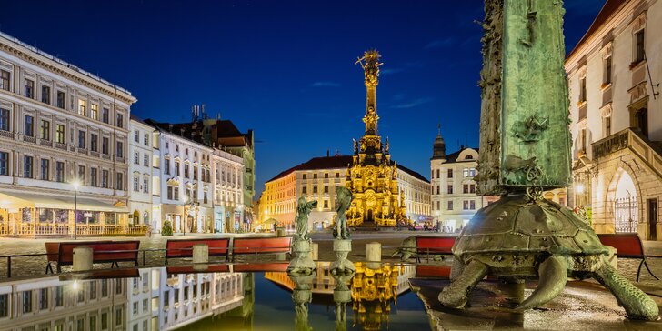 Čtyřhvězdičkový relax v centru Olomouce: bohaté snídaně i wellness