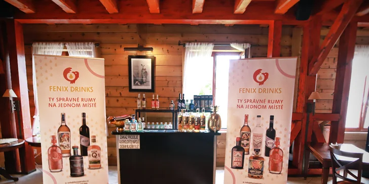 Vstup na festivaly prémiového alkoholu a jídla: Rumové léto nebo Spirits Fest