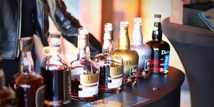 Vstup na festivaly prémiového alkoholu a jídla: Rumové léto nebo Spirits Fest