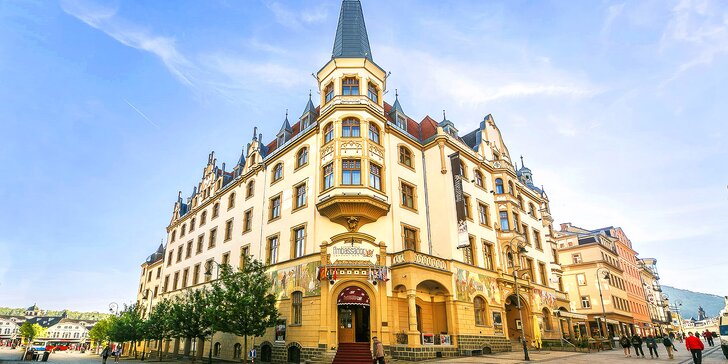 Pobyt v centru Karlových Varů: skvělé jídlo, procedury i neomezený wellness