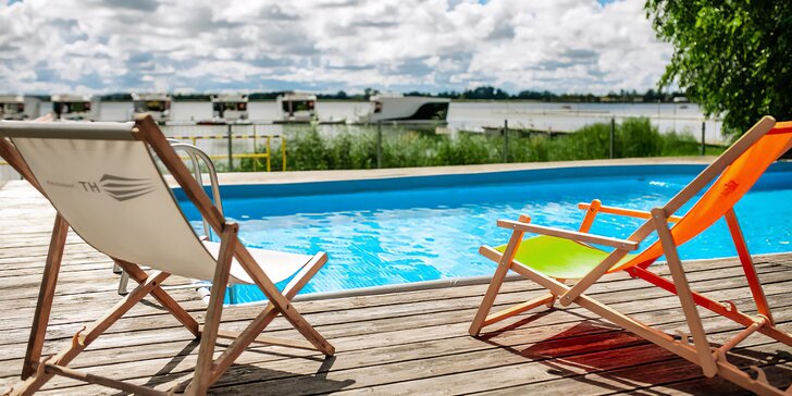 Glamping u jezera Jamno a u Baltu: snídaně, bazén, sauna, spousta aktivit i vlastní wellness