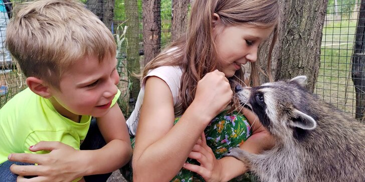 Užijte si čas se zvířátky: rodinné vstupenky do Zooparku Obůrka Podháj