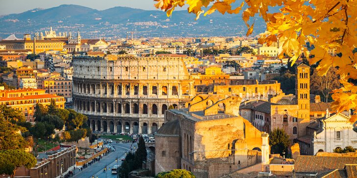 Skvosty Říma, Neapole, Capri a Ischie: ubytování na 3 noci se snídaní, v ceně výlet k Vesuvu a doprava autobusem tam i zpět