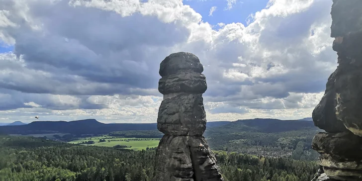 Zážitkový kurz nordic walkingu v Českém a Saském Švýcarsku: cesta s průvodcem vč. zapůjčení holí