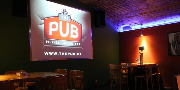 Dejte si míchaný drink a získejte sklenici The PUB