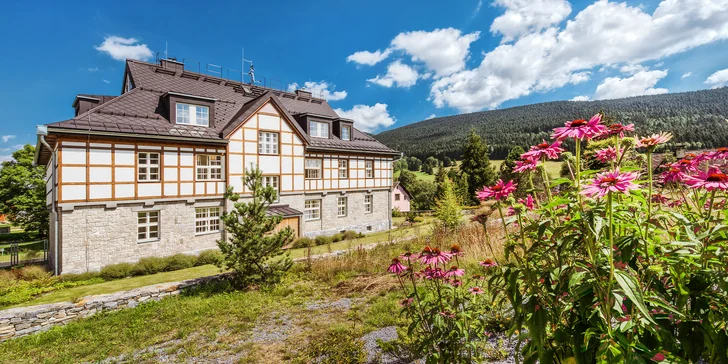 Krásné apartmány v Jeseníkách pro pár či rodinu i s možností wellness