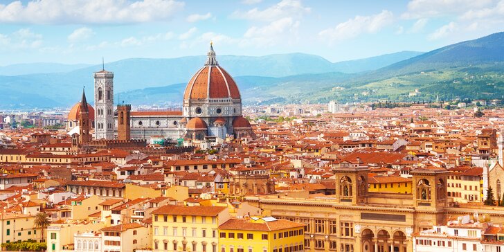 Poznávací zájezd do Říma, Florencie i Pisy a Pompejí: doprava i 5 nocí v hotelu a polopenze