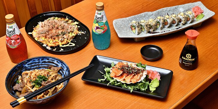 Exotické dobroty: otevřené vouchery do nové asijské restaurace Exxo Sushi