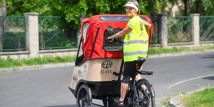 Ať znovu cítí vítr ve vlasech: podpořte organizaci ADRA a její projekt Cyklorikša pro seniory