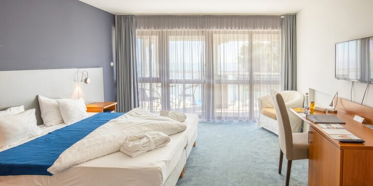 Parádní relaxace s neomezeným wellness ve 4* baby friendly hotelu u Balatonu