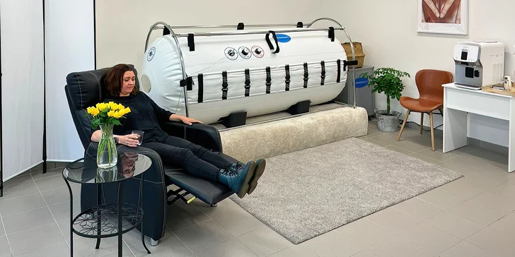 Jeden či tři vstupy do hyperbarické komory: zlepší duševní pohodu a spánek, pomůže od stresu a neklidu