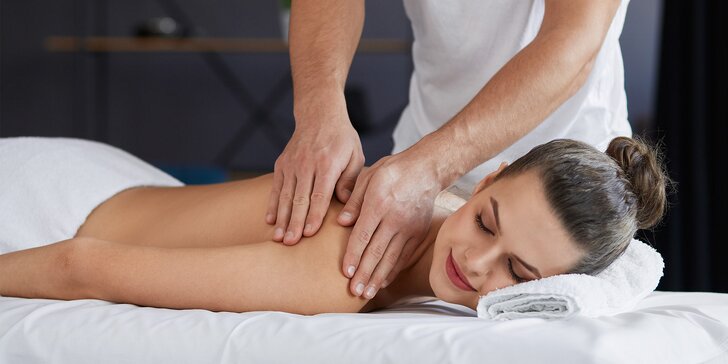 Nedělní masáž podle výběru: klasická, terapeutická, sportovní či relaxační