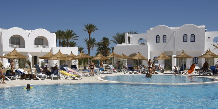 Dovolená v Tunisku: 4* hotel Djerba Sun Beach Hotel & Spa s all inclusive, u pláže, vč. letenky