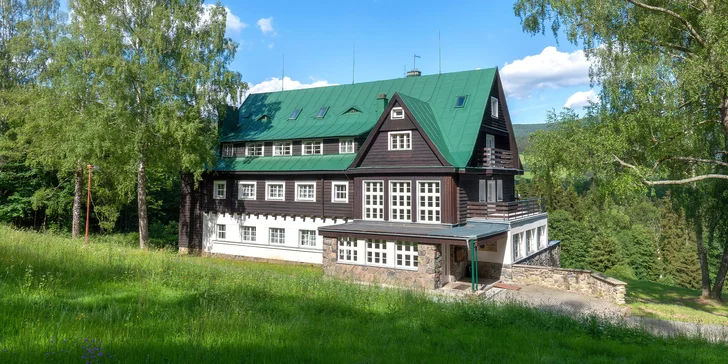 Aktivní dovolená v Orlických horách pro pár i rodinu: studio či apartmán s kuchyňkou