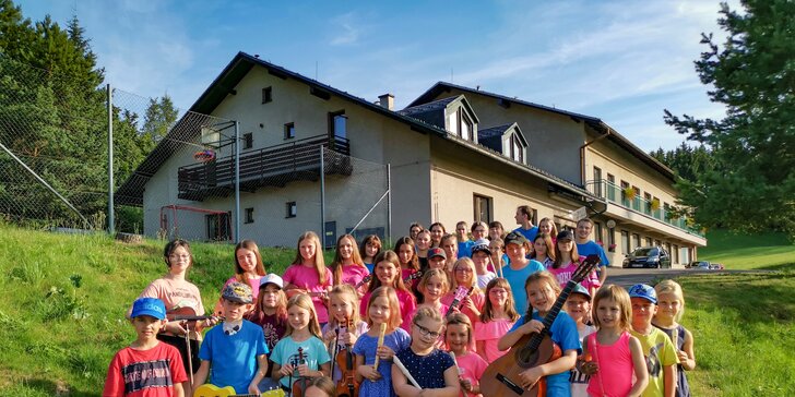 Dětský pobytový tábor Letní muzikál pro děti od 6 do 16 let
