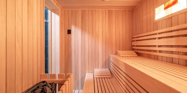 Designově zařízený dům s wellness jen pro vás: 2 ložnice, vířivka, sauna a kapacita až 6 osob