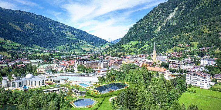 Aktivní dovolená v rakouských Alpách, údolí Gastein: 4* hotel s polopenzí a wellness