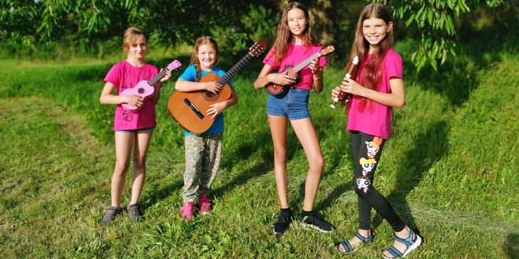 Dětský pobytový tábor Letní muzikál pro děti od 6 do 16 let