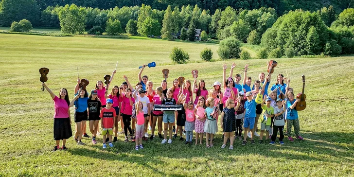 Dětský pobytový tábor Letní muzikál pro děti od 6 do 16 let