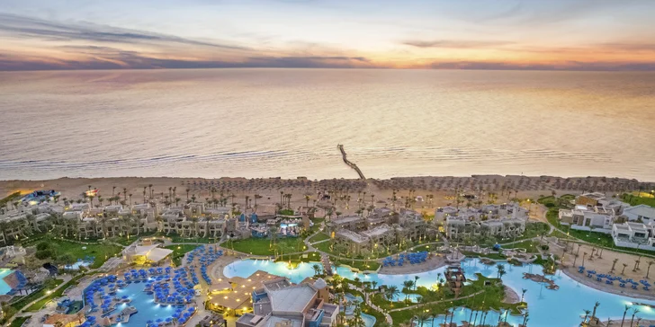 Egypt all inclusive vč. letenky: 4* hotel PickAlbatros Oasis Port Ghalib s bazény a písčitou pláží