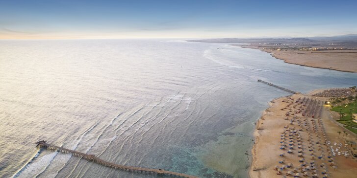 Egypt all inclusive vč. letenky: 4* hotel PickAlbatros Oasis Port Ghalib s bazény a písčitou pláží