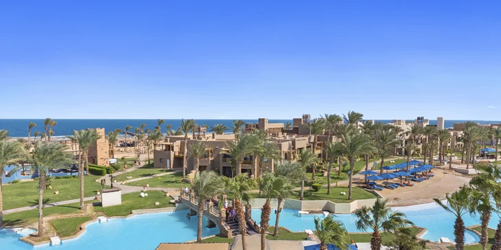 Egypt all inclusive vč. letenky: 4* hotel PickAlbatros Oasis Port Ghalib s bazény a písčitou pláží