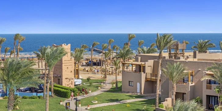 Egypt all inclusive vč. letenky: 4* hotel PickAlbatros Oasis Port Ghalib s bazény a písčitou pláží