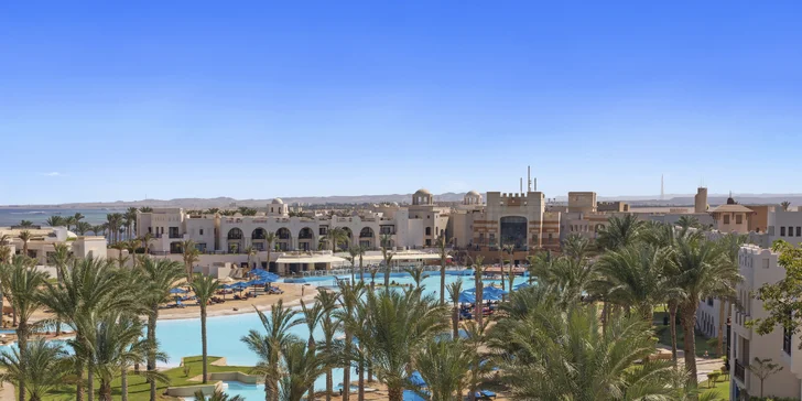 Egypt all inclusive vč. letenky: 4* hotel PickAlbatros Oasis Port Ghalib s bazény a písčitou pláží