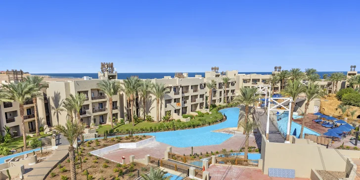 Egypt all inclusive vč. letenky: 4* hotel PickAlbatros Oasis Port Ghalib s bazény a písčitou pláží