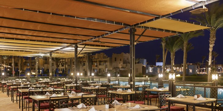 Egypt all inclusive vč. letenky: 4* hotel PickAlbatros Oasis Port Ghalib s bazény a písčitou pláží