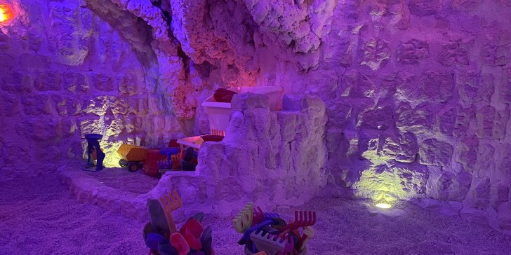 Ozdravný pobyt na 45 minut v solné jeskyni v Rakovníku pro dospělé i děti