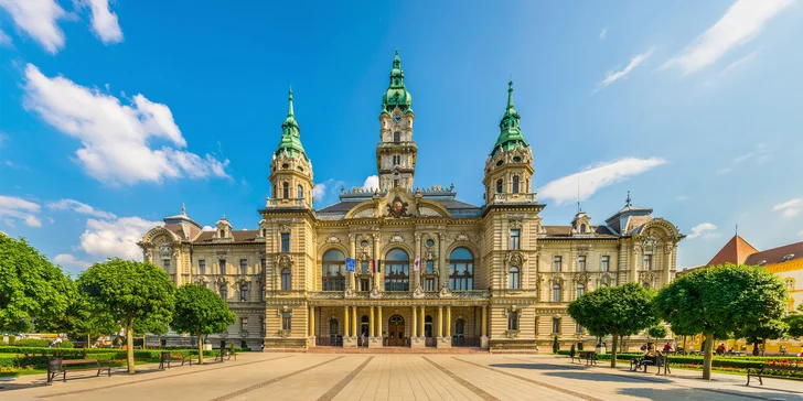 4* hotel s největším wellness v Győru: 2–14 nocí se snídaní nebo polopenzí