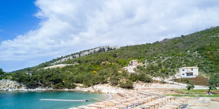 Dovolená na řeckém ostrově Thassos: 7 nocí v 5* hotelu, all inclusive strava, zpáteční letenka