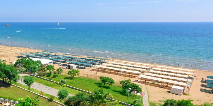Turecká riviéra vč. letenky: 4* Hotel Club Sidelya s ultra all inclusive a pláží 350 m, dítě za letenku