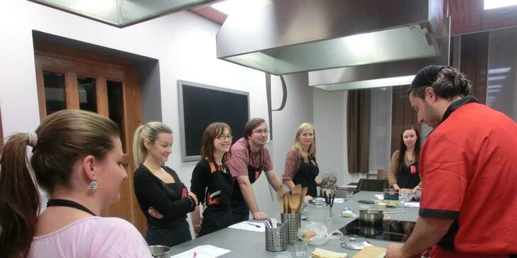 4hodinový kurz vaření ve známé škole Presto!