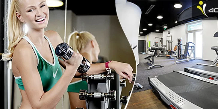 Vstup do špičkového fitness na neomezenou dobu