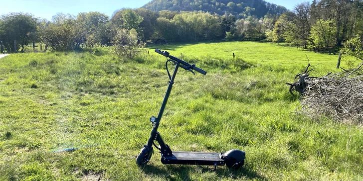 Zapůjčení klasických či elektrických koloběžek pro děti i dospělé na celý den u Bezdězu a Máchova jezera