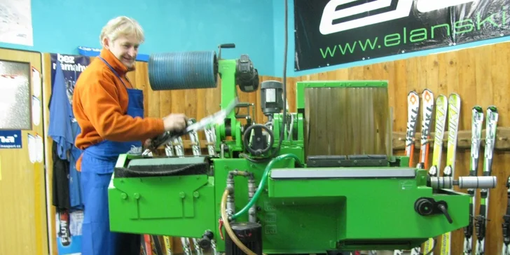 Kompletní servis lyží a snowboardů