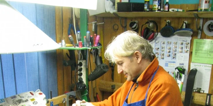 Kompletní servis lyží a snowboardů