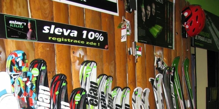 Kompletní servis lyží a snowboardů