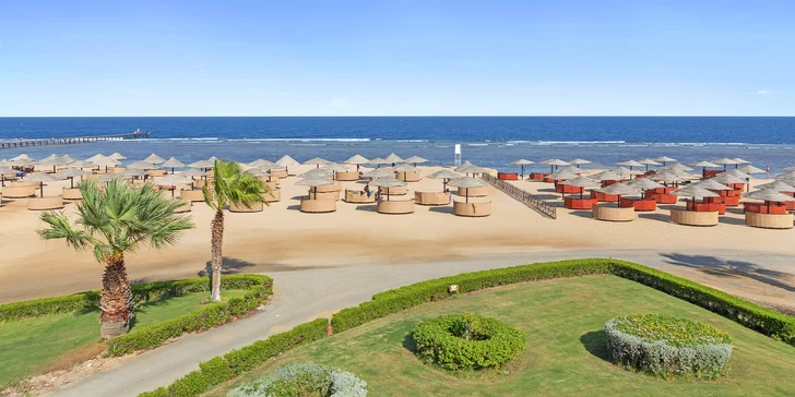 Egypt all inclusive vč. letenky: 4* hotel PickAlbatros Oasis Port Ghalib s bazény a písčitou pláží