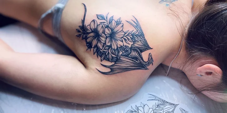 Tetování v Claire Tattoo v Nýřanech: různé velikosti a styly, motiv na míru